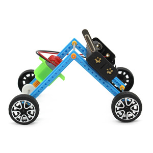 Kit de coche educativo STEM para niños, juguete de experimentos de ciencia y física, 7-9 años, plástico, bricolaje, forma geométrica, control manual - Product Image 1