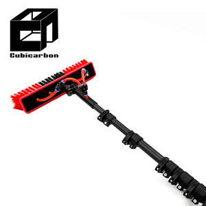 Perche télescopique en fibre de carbone OEM 8 12 24 35 45 60 80 pieds pour nettoyage de fenêtres/panneaux solaires - Product Image 2