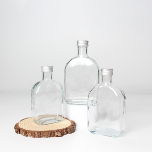 Glass <strong>Mini</strong> Liquor <strong>Bottles</strong> with Caps Small Glass Alcohol <strong>Bottles</strong> Reusable Empty Spirit <strong>Mini</strong> Wine <strong>Bottles</strong> - Product Image 4