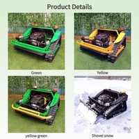 Cortacésped con Control Remoto Vigorun, Ancho de Corte de 800 mm, para Terrenos con Pendiente de 60 Grados, Certificado Euro5 EPA