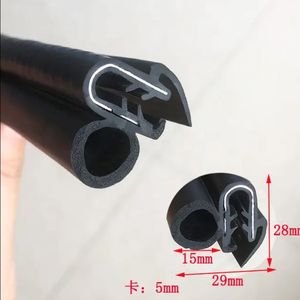 Bande d'étanchéité en caoutchouc en forme de U multi-tailles personnalisable pour portières de voitures, camions et remorques – Coextrusion flexible - Product Image 5