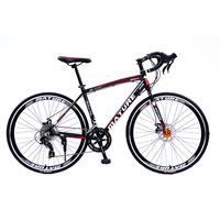 Sepeda Balap Jalan Raya 700C Full Aluminium 21 Speed Baja Variabel Rem Cakram Ganda