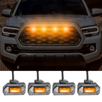 HAIZG — calandre led à lumière de jour, 4 pièces, pour camion tout terrain, phare avant, offre spéciale