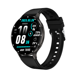 Pantalla redonda Amoled ultrafino Ip68 profundo impermeable Bt llamada 24 horas monitoreo del ritmo cardíaco sueño Gx03 reloj inteligente para hombres y mujeres - Product Image 1