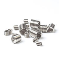 Inserts de réparation de filetage hélicoïdal métriques en acier inoxydable M3 M4 M5 M6 M8 M10 M12 M14 M16 M20 M24