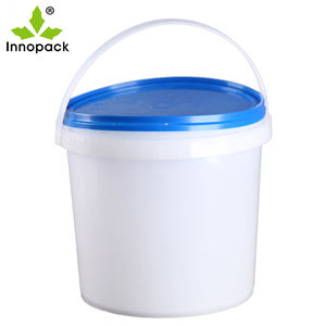 Recipiente de plástico redondo de 16 litros de alta calidad, suministro directo de fábrica para cubo o cubo de pintura química - Product Image 5