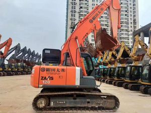 Excavadora sobre orugas Hitachi ZX120 de segunda mano de 12 toneladas, original de Japón, certificado CE, embalaje EPR de Alemania, en stock ahora - Product Image 3