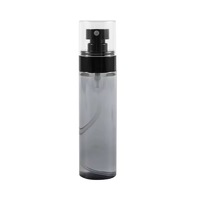 Flacon pulvérisateur de voyage avec pompe à pression pour brume fine, en plastique PET, pour hydratation du visage, alcool et liquides cosmétiques