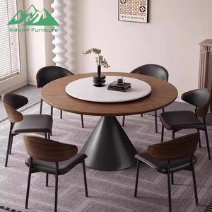 <span class=keywords><strong>Mesa</strong></span> de Comedor <span class=keywords><strong>Extensible</strong></span> de Piedra Sinterizada de Lujo Wayon con Cocina de Inducción, <span class=keywords><strong>Mesa</strong></span> Plegable Moderna Redonda a <span class=keywords><strong>Cuadrada</strong></span> con Almacenamiento - Product Image 4