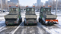 Souffleuse à neige commerciale YUGONG, différents modèles disponibles, largeur de 1,2 m, garantie 1 an, pour centres commerciaux, parkings