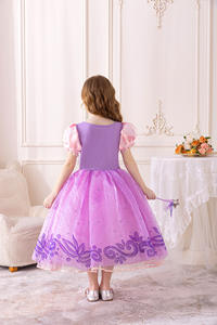TV Movie Cosplay Costume Filles Princesse Robe Sofia Raiponce Dress up Costume <span class=keywords><strong>Tangled</strong></span> Halloween Noël Fantaisie Dentelle Tutu Robe - Product Image 5