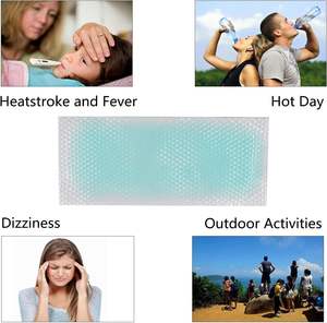 OEM 냉각 패치 하이 퀄리티 하이드로겔 냉각 패치 의료 인스턴트 이마 쿨 패치 - Product Image 6