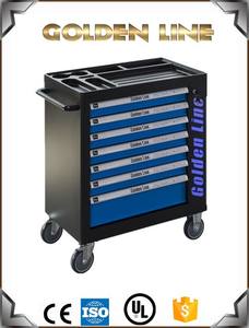 Carrello Portautensili a 7 Cassetti Classico in Metallo con Luce LED - Product Image 5