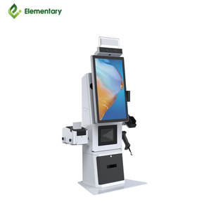 27 inch siêu thị hiển thị kép máy POS màn hình cảm ứng tiền mặt Đăng Ký Với Máy quét mã vạch - Product Image 1