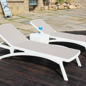 <span class=keywords><strong>Chaise</strong></span> <span class=keywords><strong>Longue</strong></span> De Plage réglable et résistante aux intempéries - Product Image 4