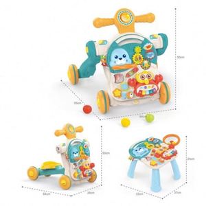 Andador Multifuncional para Bebés con Centro de Actividades, de Sentado a de Pie, para el Aprendizaje Temprano de Niños Pequeños - Product Image 4