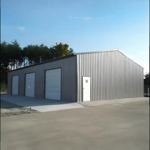 Tùy chỉnh công nghiệp-phong cách ngoài trời thép kim loại lưu trữ nhà kho cho xe nhà để xe sân sau vườn hoặc trang trại - Product Image 3