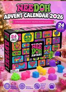 Calendario de Adviento Squishy Navidad 2026 TPR, Caja Sorpresa de 24 Días con <span class=keywords><strong>Cuenta</strong></span> <span class=keywords><strong>Regresiva</strong></span>, Juguete Antiestrés, Regalo para Niños, Suministro de Fábrica - Product Image 6