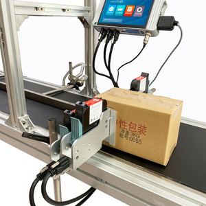 S20-2 Double tête <span class=keywords><strong>en</strong></span> <span class=keywords><strong>ligne</strong></span> automatique impression <span class=keywords><strong>code</strong></span> machine Carton emballage sac tissé 50mm jet d'encre <span class=keywords><strong>code</strong></span> bidimensionnel logo - Product Image 4
