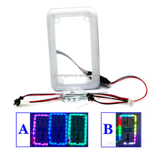 Marco <span class=keywords><strong>de</strong></span> luz LED iluminado DC12V, <span class=keywords><strong>Mini</strong></span> consola <span class=keywords><strong>de</strong></span> juegos <span class=keywords><strong>de</strong></span> garra, máquina <span class=keywords><strong>de</strong></span> pesca, aceptador <span class=keywords><strong>de</strong></span> monedas múltiples, Selector <span class=keywords><strong>de</strong></span> fichas, tablero validador - Product Image 1