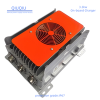 Chargeur embarqué pour moto 96V, chargeur de batterie lithium 48V 3,3 kW, chargeur OBC EV 6,6 kW 144V 350V