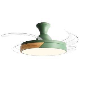 <b>Ceiling</b> Fan <b>Light</b> With <b>Led</b> Fixed Blade For Living Room Bedroom Home Lighting 10-15 Sqm Coverage - Product Image 2