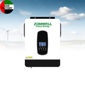 Venta caliente 6KW 10KW onda sinusoidal pura híbrida en red inversor solar trifásico único para inversor residencial - Product Image 1