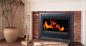 Chimenea de <span class=keywords><strong>Leña</strong></span> de Madera para Interiores, Equipo de Calefacción, Estufa de <span class=keywords><strong>Leña</strong></span> Empotrada en la Pared, Calentadores de Chimenea - Product Image 3