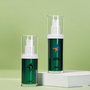 15ml/30ml Matte Frosted Transparent Skin Care Cosmetic <b>Containers</b> Plastic Diy Makeup Airless Lotion Vacuum Travel Bottle - Product Image 4