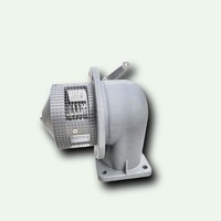 Penjualan Langsung Pabrik Katup Bawah Darurat Manual Aluminium Alloy 4 Inch Square Flange