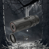 Monoculaire thermique tactique TE211M en alliage d'aluminium, mini 205g 20W, charge rapide, synchronisation audiovisuelle, vision nocturne pour l'extérieur
