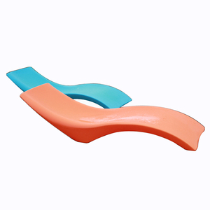 Chaise longue de <span class=keywords><strong>piscine</strong></span>, chaise longue de jardin inclinable, chaise longue blanche pour terrasse de <span class=keywords><strong>piscine</strong></span> - Product Image 6