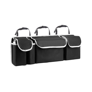 Sac de coffre de voiture multifonctionnel LC Felaruta en tissu <span class=keywords><strong>Oxford</strong></span> et maille, 4 à 7 compartiments, avec design suspendu pour l'organisation du dossier de siège - Product Image 5