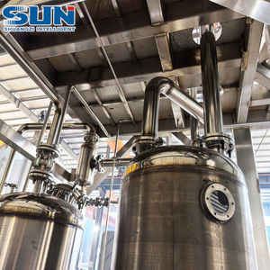 Thiết bị tập trung Natri Hydroxit công nghiệp thiết bị bay hơi phim rơi đơn được trang bị máy bơm chân không - Product Image 5