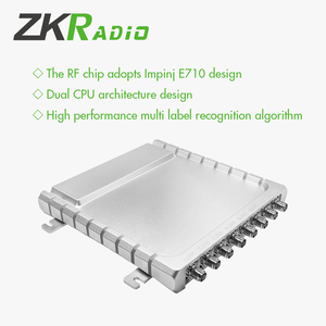 Precio de fábrica 8 canales <span class=keywords><strong>Uhf</strong></span> <span class=keywords><strong>Rfid</strong></span> lector fijo escritor lectura de largo alcance tienda gestión de inventario - Product Image 4