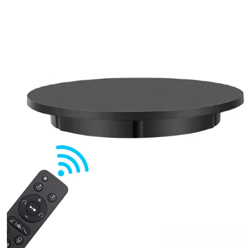 42CM Remote Control Rotating Display Stand 360 Panoramic Automatic Electric Turntable 100KG Load Exhibition Rotation