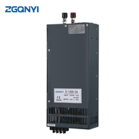 Alimentation électrique haute puissance S-1200W-24V AC/DC 24V 50A pour servomoteur et équipement automatique