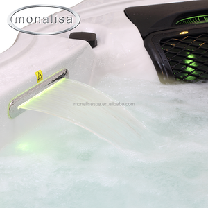 Spa extérieur <span class=keywords><strong>de</strong></span> qualité commerciale pour 6 personnes, hôtels, complexes hôteliers, acier inoxydable renforcé avec filtration haute capacité. - Product Image 3