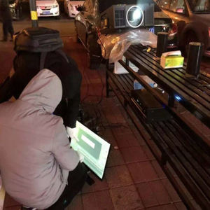 Lofty Gratte-Ciel Façade Mappé Vidéo Repères Publicité Lumières 600000LM Couleur Rendition 3D Cartographie Projecteur Lampe - Product Image 5