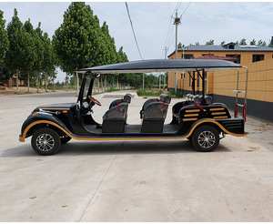 รถรับส่งไฟฟ้าย้อนยุครถคลาสสิกการท่องเที่ยวมหาวิทยาลัยจริง - Product Image 2