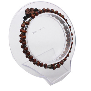 2024 all'ingrosso 59 Mini <span class=keywords><strong>rosario</strong></span> perline di legno perline elastiche Yago nero croce perline <span class=keywords><strong>rosario</strong></span> bracciale <span class=keywords><strong>da</strong></span> polso per gli uomini - Product Image 5