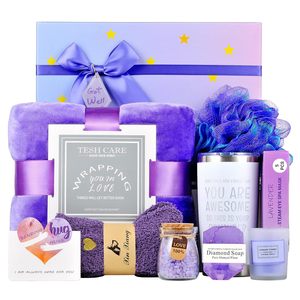 Valentine Mothers Day Gifts Box Creative Bridesmaid Proposal Gift Box Set Luxury Spa Gift Sets for Women For Friends