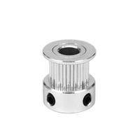 Poulie de distribution 2GT, poulie de courroie de moteur, roue motrice synchrone, pièces d'imprimante 3D, 16-40 dents, largeur 6 mm