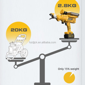 Lithium pin không có không khí phun súng máy DIY 21V sơn lớp phủ latex sơn phun máy cầm tay phun súng - Product Image 6