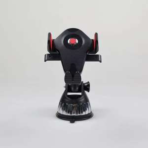 Support télescopique pour téléphone portable de voiture à longue tige Ventouse de pare-brise en ABS pour le placement portable de la console centrale - Product Image 5