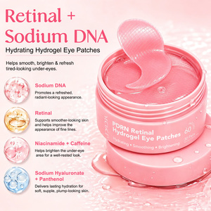YECUCE 60 Patchs Hydrogel PDRN <span class=keywords><strong>pour</strong></span> le Contour des <span class=keywords><strong>Yeux</strong></span>, Soin Coréen Rafraîchissant à la Caféine et au Collagène - Product Image 2