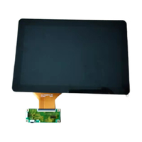 Écran LCD TFT haute luminosité de 10,1 pouces, 1000 nits, avec écran tactile capacitif, résolution 1280*800, interface LVDS
