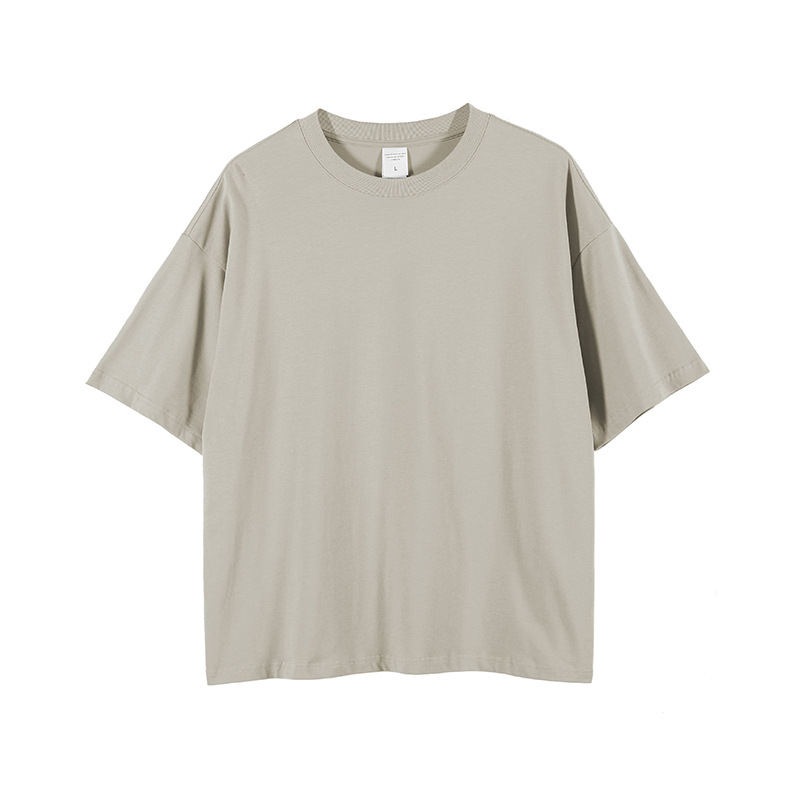 oversized t shirt-gray
