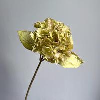 Bunga Hydrangea Kepala Besar Kering Buatan Multi-Warna, Dekorasi Modern Buatan Tangan untuk Pernikahan, Hotel, dan Lobi