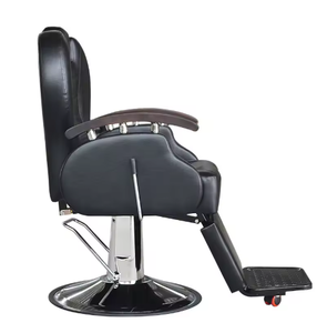 2026 DAOMENG Fauteuil de coiffure rétro inclinable et relevable, pour salon de coiffure et barbier, avec bac à shampoing intégré, direct usine - Product Image 5